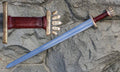 Imagen de Espada vikinga Runar Petersen tipo O de bronce con hilo plateado VSW45 parte de nuestra colección en Espadas y más, sitio oficial.