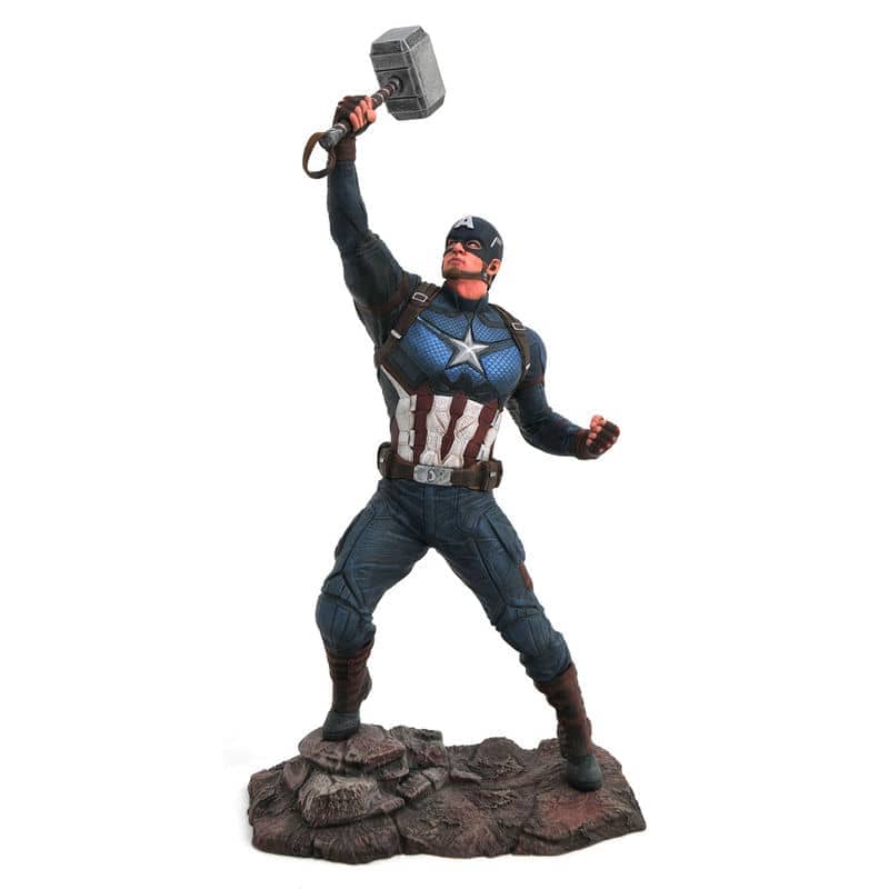 Estatua Capitan America Vengadores Avengers Endgame Marvel 23cm - Espadas y Más