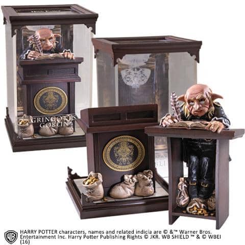 ESTATUA GNOMO DE GRINGOTTS - HARRY POTTER - CRIATURAS MÁGICAS NN7552 - Espadas y Más