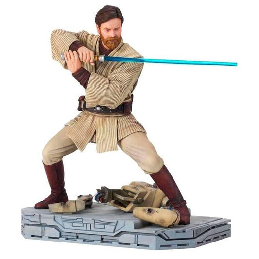 Estatua Obi-Wan Kenobi Episode III Milestones Star Wars 30cm - Espadas y Más