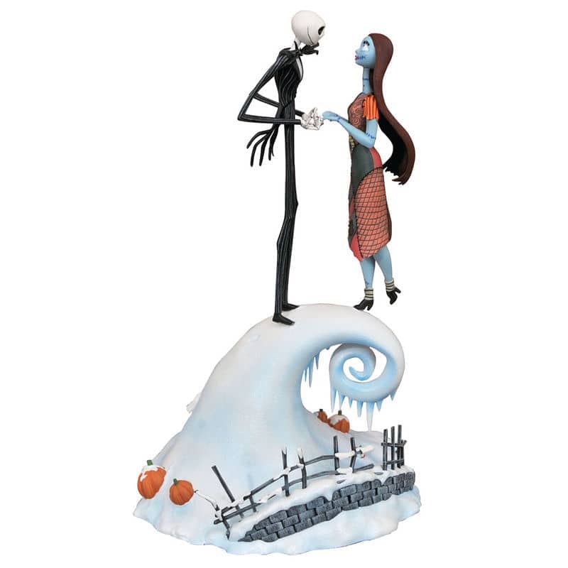 Estatua resina Jack & Sally Pesadilla Antes de Navidad Disney 36cm - Espadas y Más