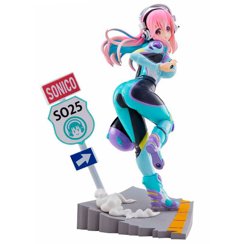 Estatua Tenitol Super Sonico - Super Sonico 19cm - Espadas y Más