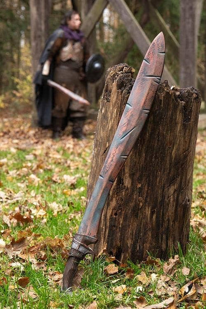 Falcata desgastada por la batalla 442429 - Espadas y Más