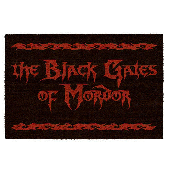 Felpudo The Black Gates Of Mordor El Señor de los Anillos - Espadas y Más