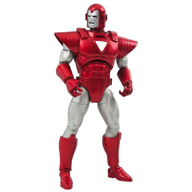 Figura Action Silver Centurion Iron Man Marvel 18cm - Espadas y Más