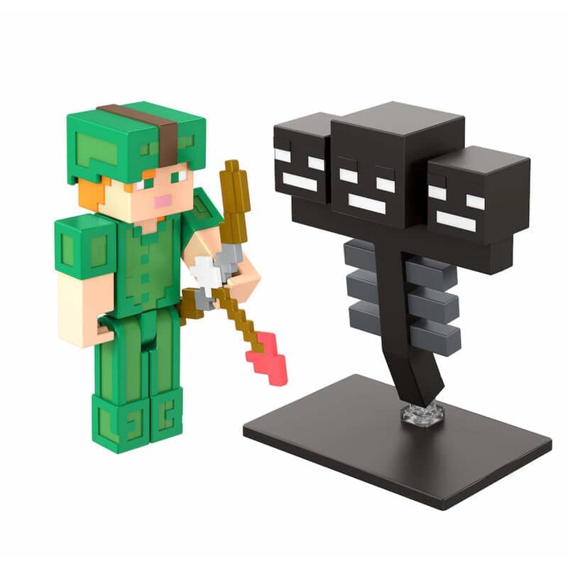 Figura Alex + Wither Minecraft - Espadas y Más