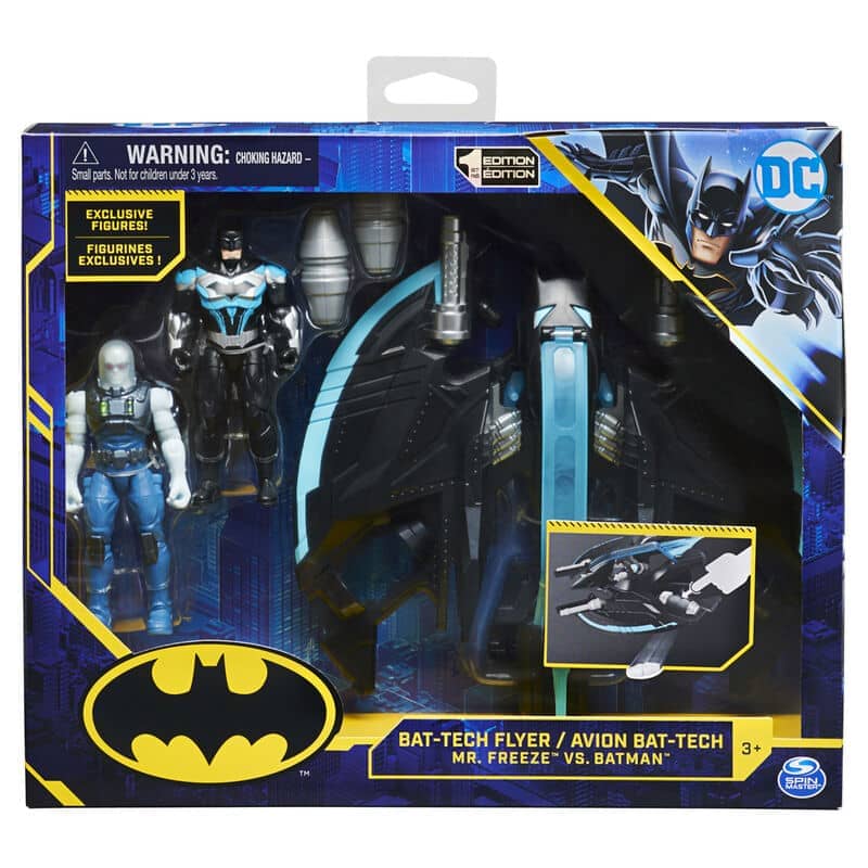 Figura Batman and MR Freezee + Batwings DC Comics 10cm - Espadas y Más