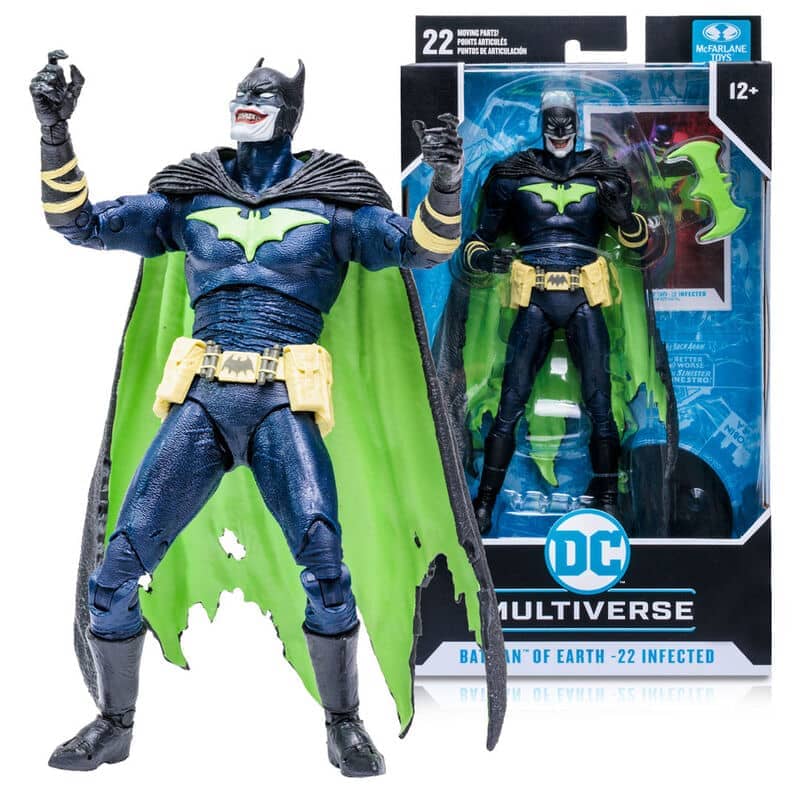 Figura Batman of Earth 22 Infected Multiverse DC Comics 17cm - Espadas y Más