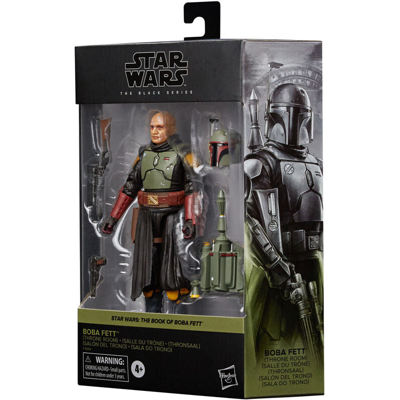 Figura Boba Fett Throne Room Black Series Star Wars 15cm - Espadas y Más