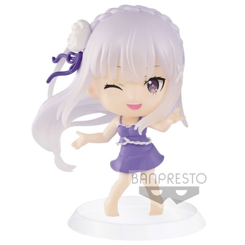 Figura ChiBi Kyun Emilia Re:Zero Starting Life in Another World vol. 2 6cm - Espadas y Más