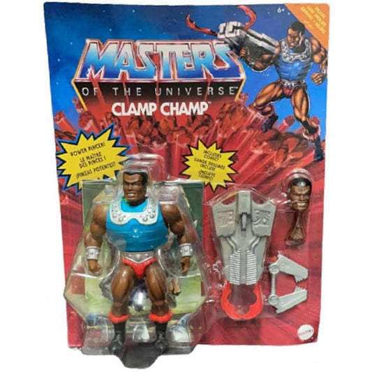 Figura Clamp Champ Masters of the Universe Origins 14cm - Espadas y Más