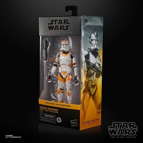 Figura Clone Trooper 212th Battalion Star Wars The Clone Wars 15cm - Espadas y Más