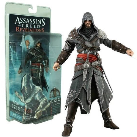 Figura de Assassin's Creed - Altair - Connor - Haytham - Edward - Kenway - Mohawk - 15 cm - Espadas y Más