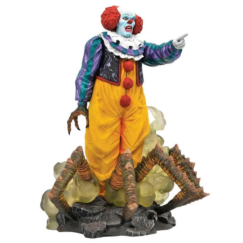 Figura diorama Pennywise It 1990 23cm - Espadas y Más