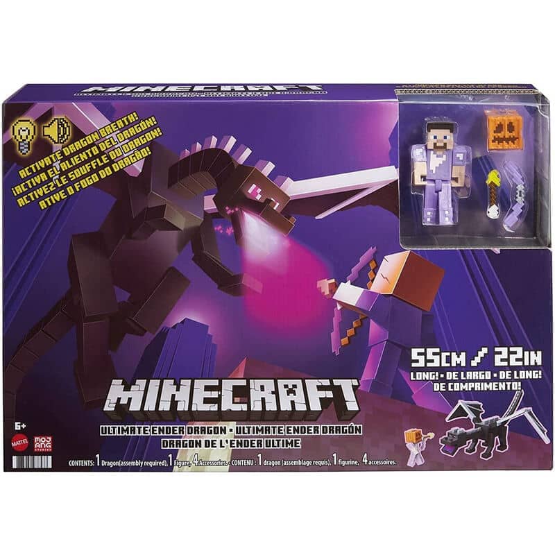 Figura Dragon De Ender Definitivo Minecraft - Espadas y Más