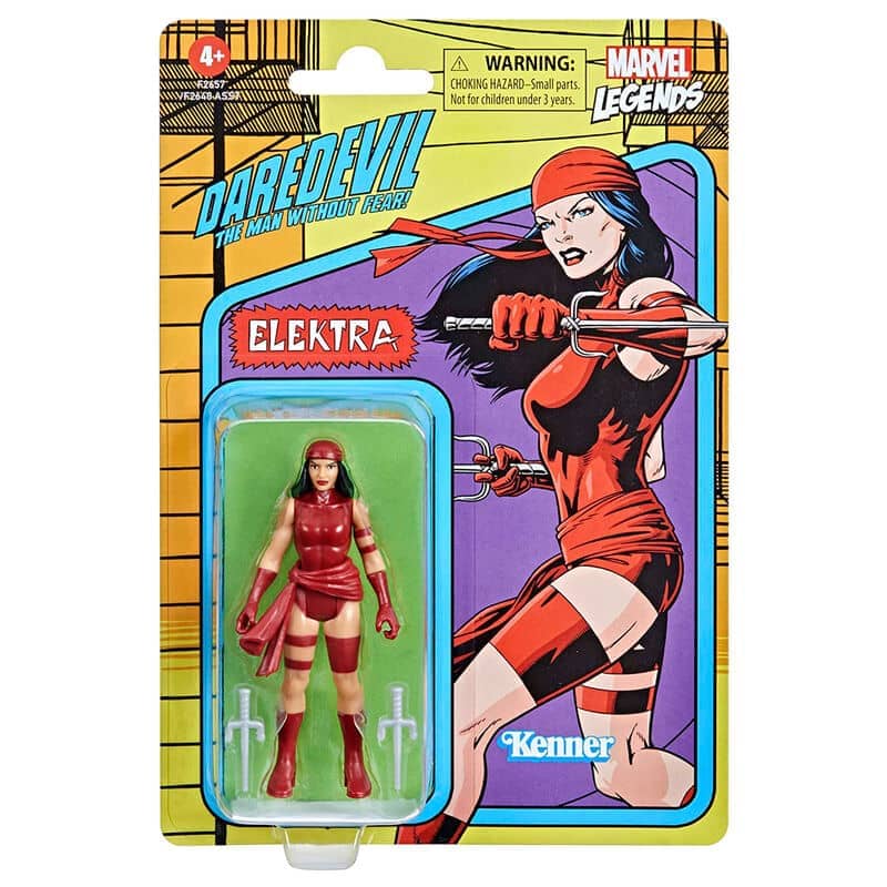 Figura Elektra Daredevil Marvel 9,5cm - Espadas y Más