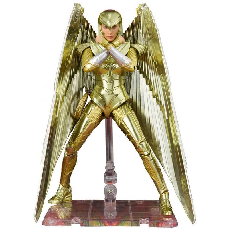 Figura Figuarts Wonder Woman Golden Amor DC Comics 15cm - Espadas y Más