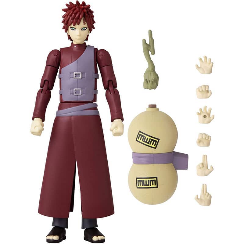 Figura Gaara Anime Heroes Naruto Shippuden 15cm - Espadas y Más