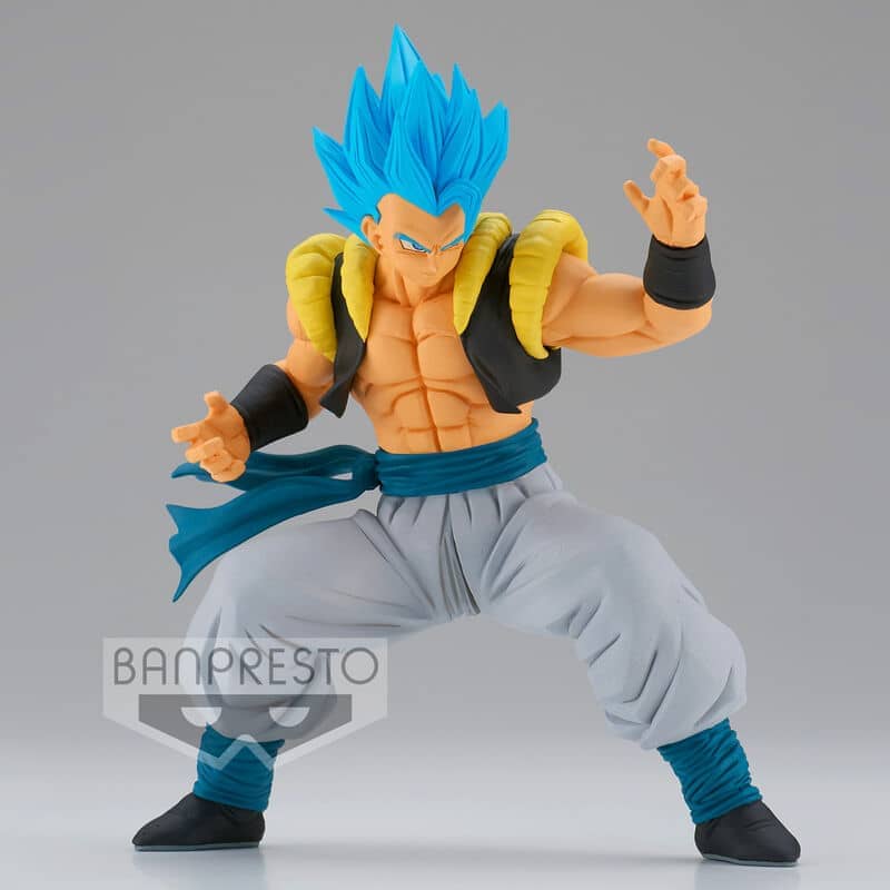 Figura God Gogeta Super Saiyan Solid Edfe Works Dragon Ball Super 13cm - Espadas y Más