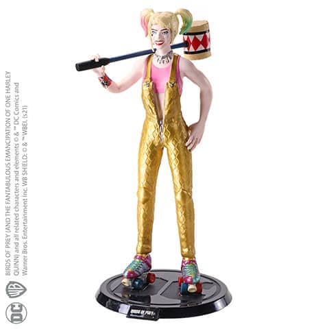 Figura Harley Quinn Toyllectible Bendyfigs DC comics NN4563 - Espadas y Más