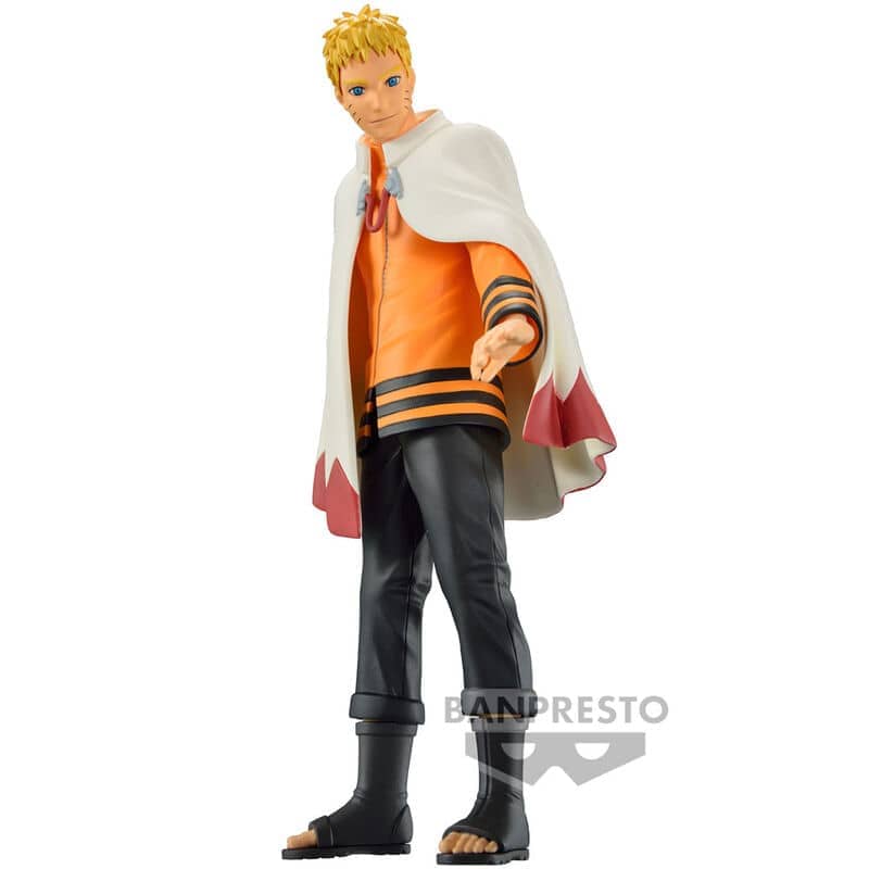 Figura Hokage Uzumaki Naruto 20th Anniversary Naruto Shippuden 16cm - Espadas y Más