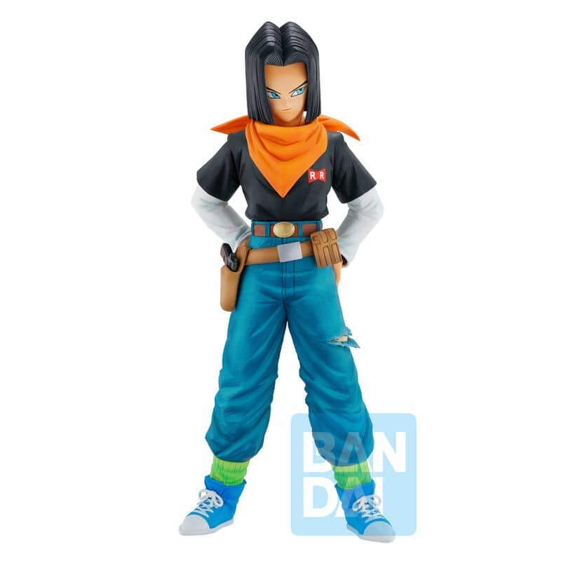 Figura Ichibansho Android 17 Android Fear Dragon Ball Z 24cm - Espadas y Más