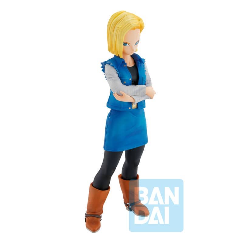 Figura Ichibansho Android 18 Android Fear Dragon Ball Z 23cm - Espadas y Más