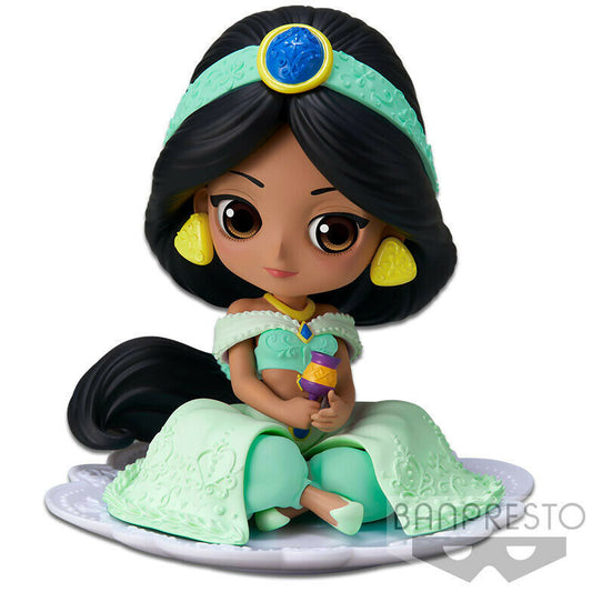 Figura Jasmine Aladdin Disney Q Posket Sugirly B 9cm - Espadas y Más