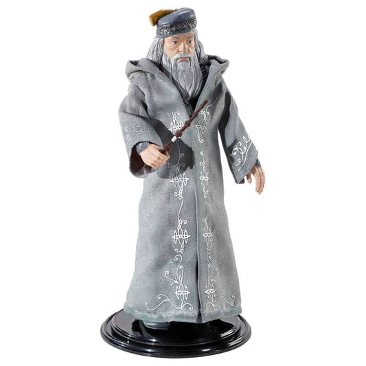 Figura Maleable Bendyfigs Dumbledore con varita Harry Potter 19cm - Espadas y Más