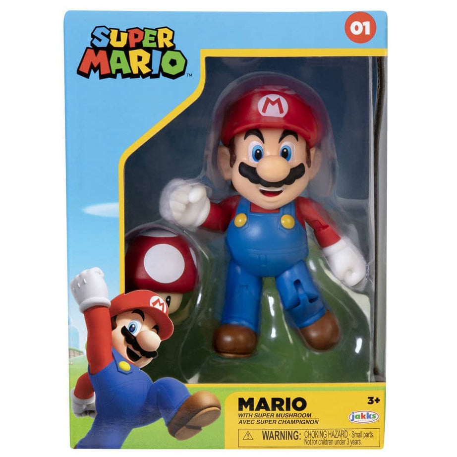 Figura Super Mario Bros 10 Cm Surtido