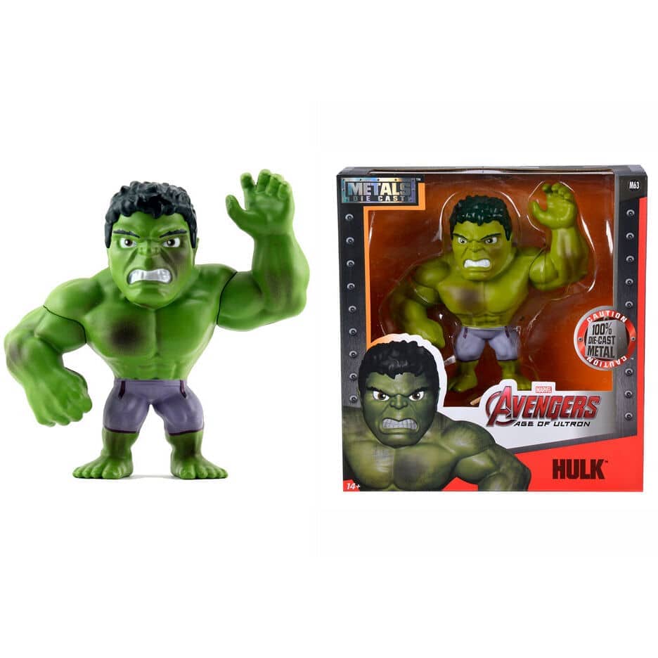 Figura metal Hulk Los Vengadores Avengers Marvel 15cm - Espadas y Más