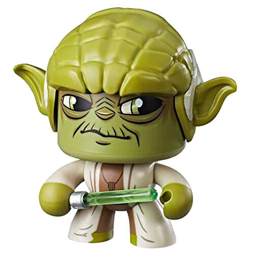 Figura Mighty Muggs Yoda Star Wars 14cm - Espadas y Más