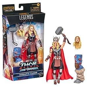 Figura Mighty Thor Thor Love and Thunder Marvel Legends 15cm - Espadas y Más