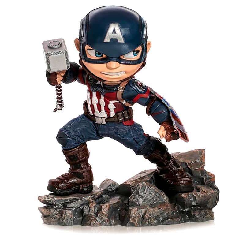 Figura MiniCo Capitan America Vengadores Avengers Endgame Marvel 15cm - Espadas y Más