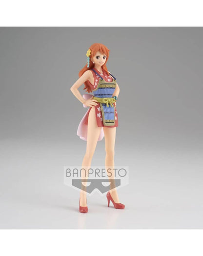 Figura Nami Wanokuni Vol.7 The Grandline Lady One Piece 16cm - Espadas y Más