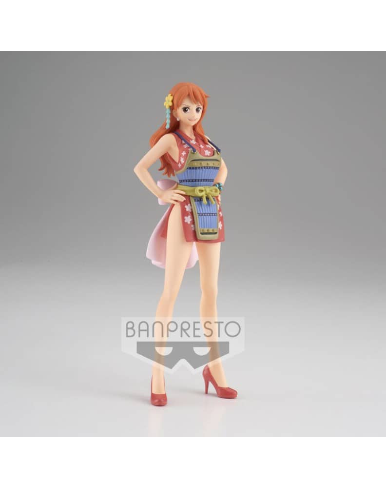 Figura Nami Wanokuni Vol.7 The Grandline Lady One Piece 16cm - Espadas y Más