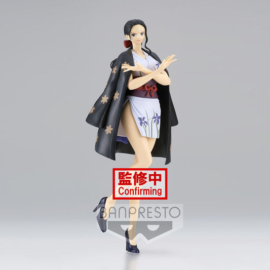 Figura Nico Robin Wanokuni Style Ver.A Glitter Glamours One Piece 25cm - Espadas y Más