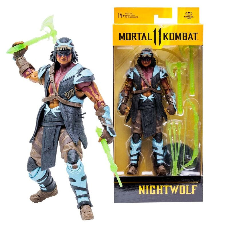 Figura Ningtwolf Mortal Kombat 17cm. - Espadas y Más