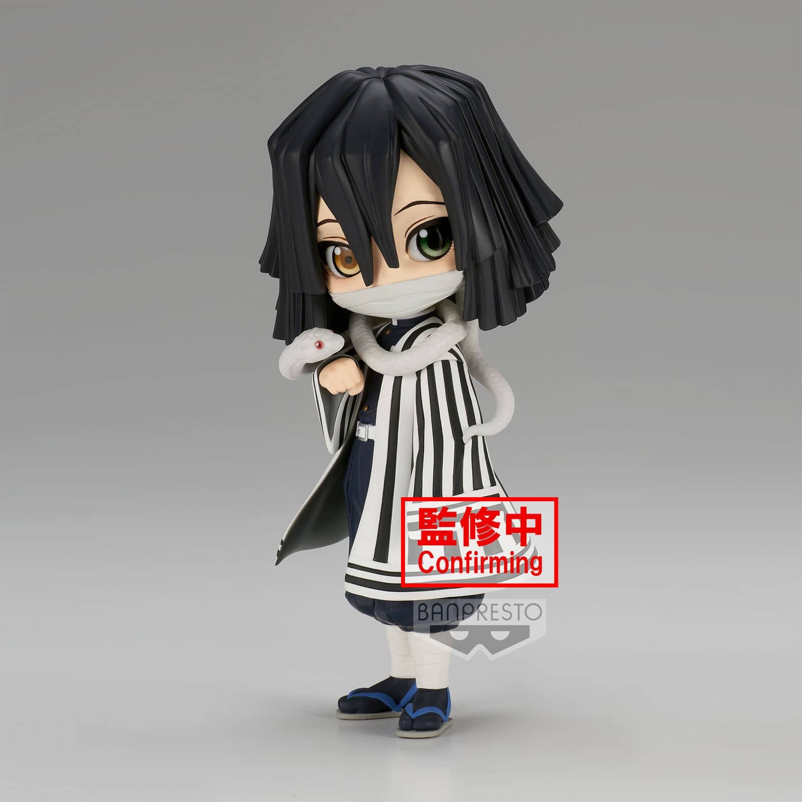 Figura Obanai Iguro ver.A Demon Slayer Kimetsu no Yaiba Q posket 14cm - Espadas y Más