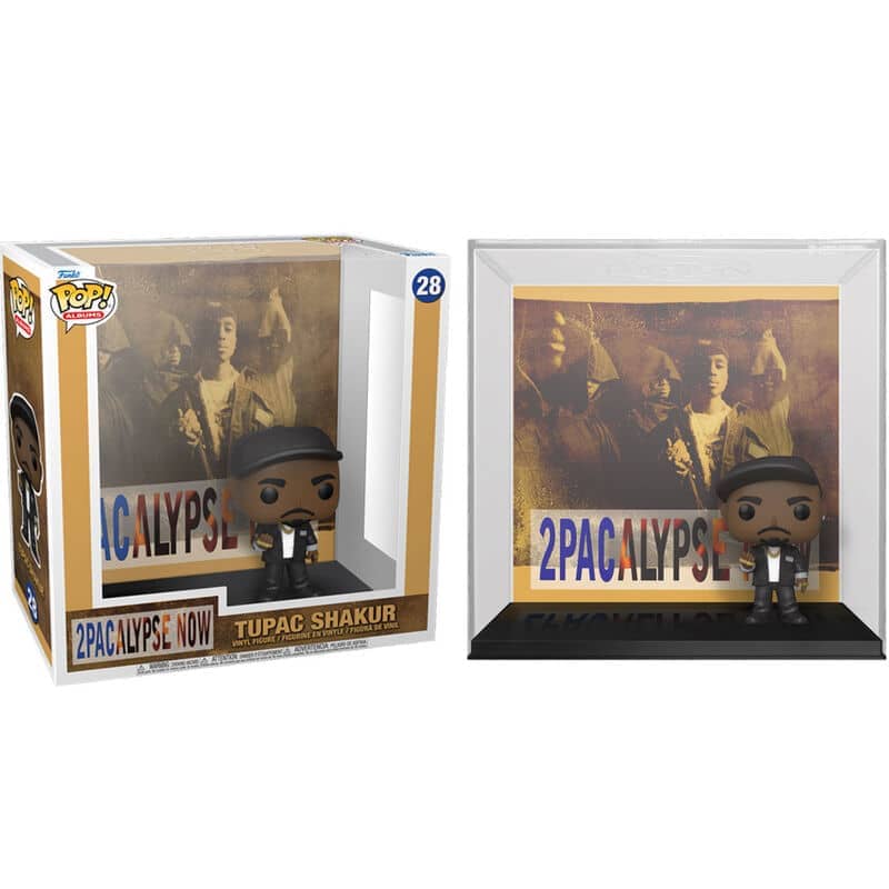 Figura POP Albums 2pacalypse Now Tupac Shakur - Espadas y Más