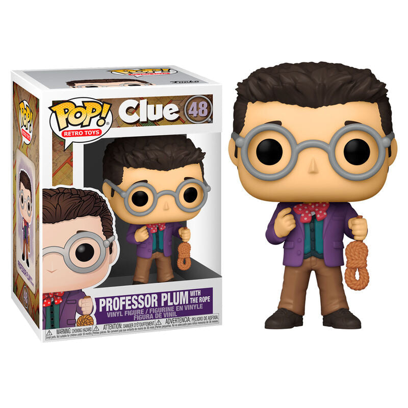 Figura POP Cluedo Professor Plum with Rope - Espadas y Más