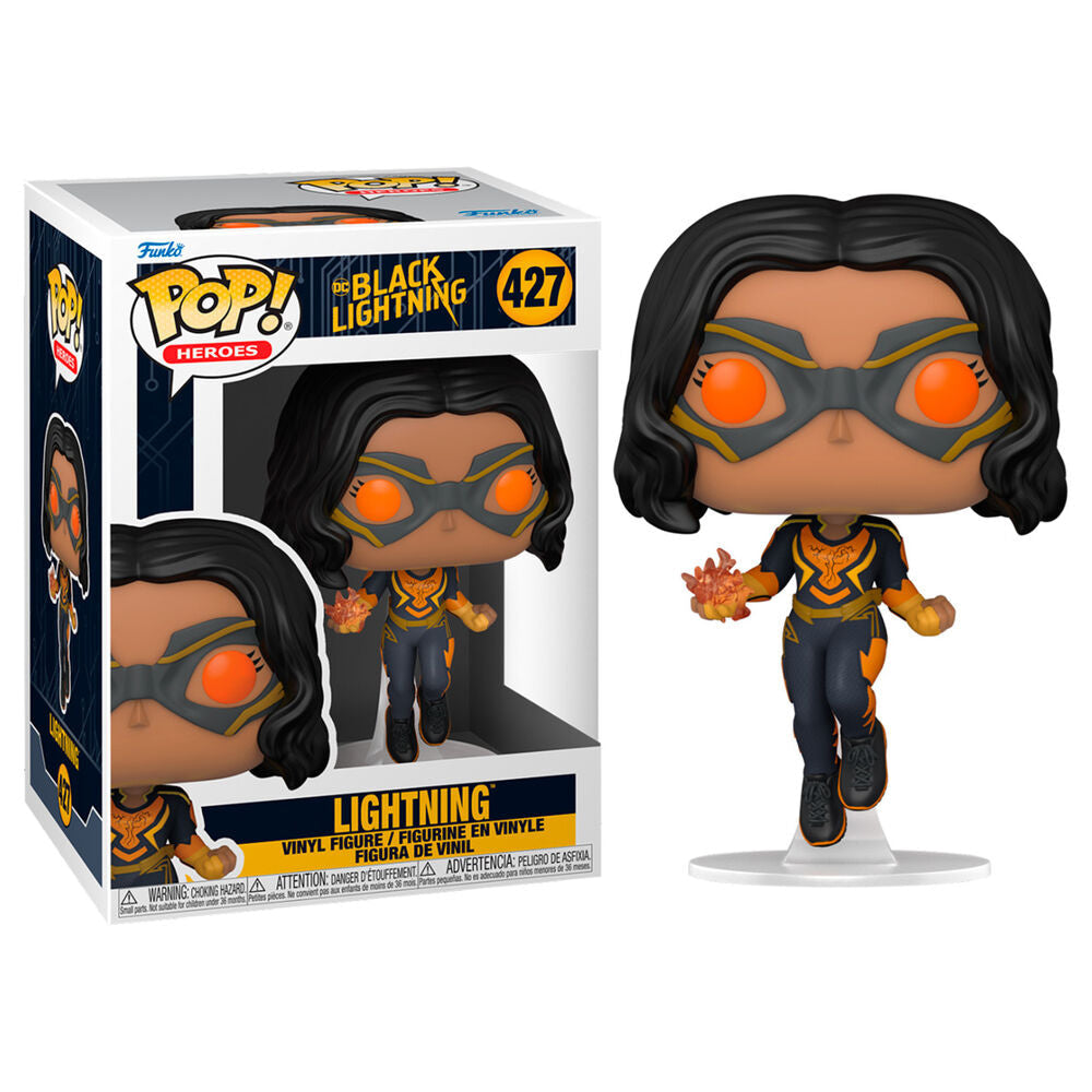 Figura POP DC Black Lightning - Black Lightning - Espadas y Más