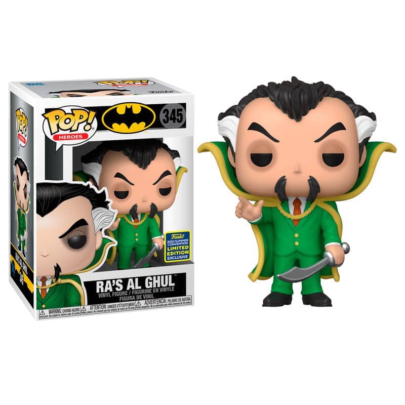 Figura POP DC Comics Batman Ra's Al Ghul Exclusive - Espadas y Más