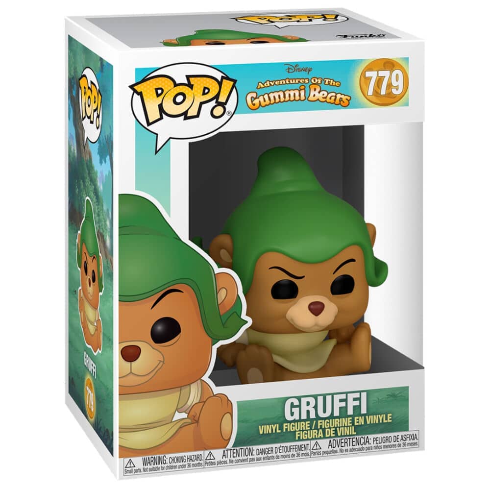 Figura POP Disney Adventures of Gummi Bears Gruffi - Espadas y Más