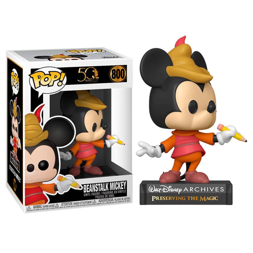 Figura POP Disney Archives Beanstalk Mickey - Espadas y Más