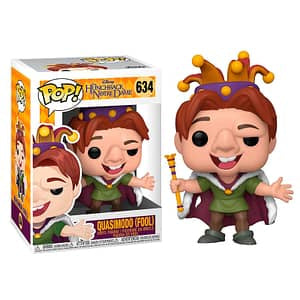 Figura POP Disney El Jorobado de Notre Dame Quasimodo Fool - Espadas y Más