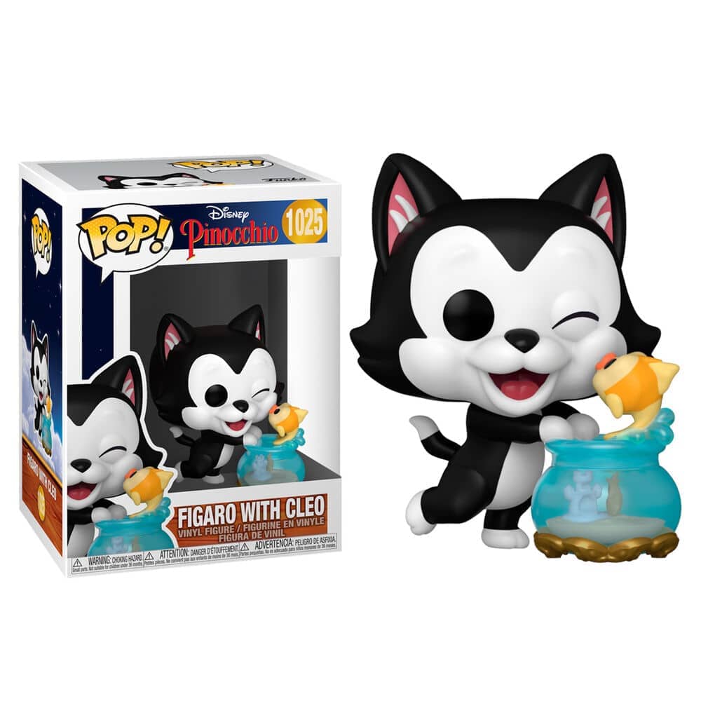 Figura POP Disney Pinocho Figaro Kissing Cleo - Espadas y Más