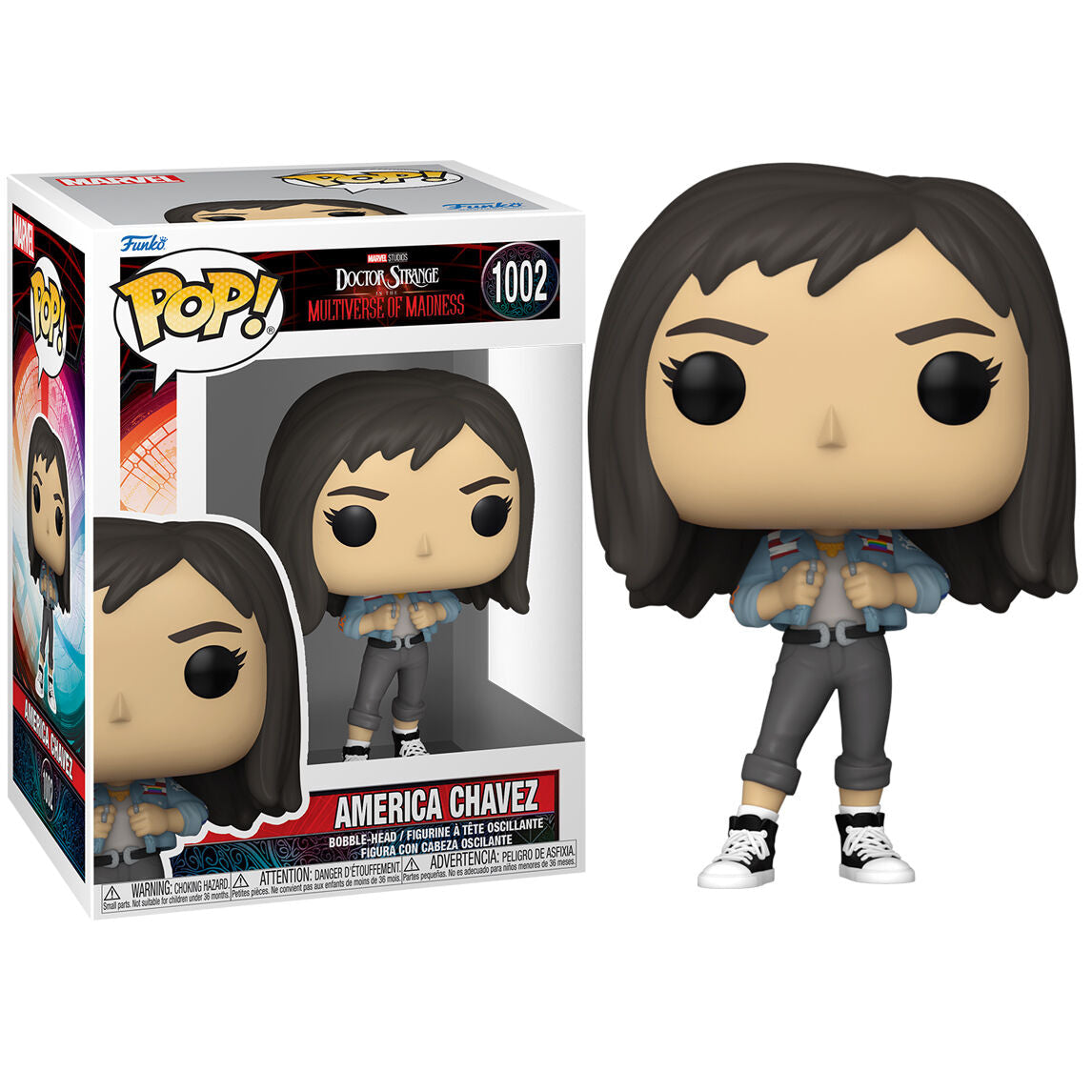 Figura POP Doctor Strange Multiverse of Madness America Chavez - Espadas y Más