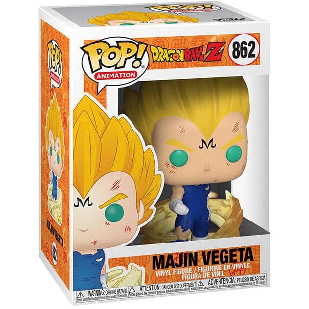 Figura POP Dragon Ball Z Majin Vegeta - Espadas y Más