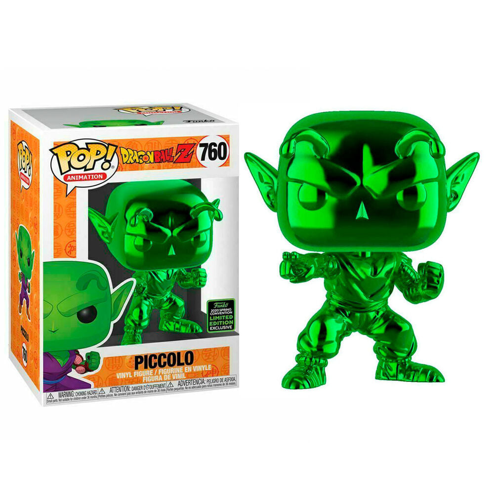 Figura POP Dragon Ball Z Piccolo Chrome Exclusive - Espadas y Más